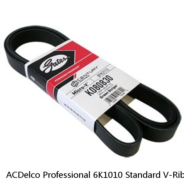 ACDelco Professional 6K1010 Standard V-Ribbed Serpentine Belt #1 small image
