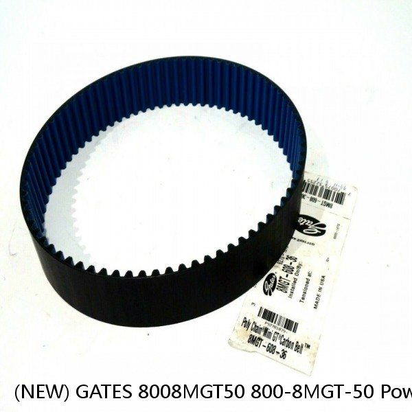 (NEW) GATES 8008MGT50 800-8MGT-50 Power Grip GT2 Belt  #1 image